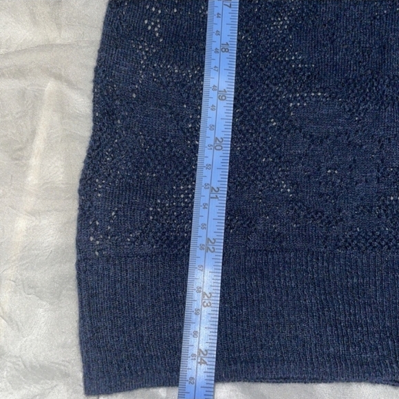 Aeropostale Open Knit Lace Sweater Small - Picture 8 of 10